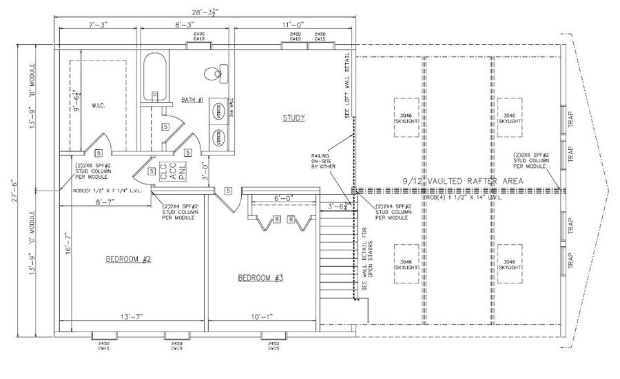 Apollo 2090 Square Foot Cape Floor Plan